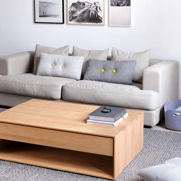 Ethnicraft Oak Nordic Coffee Table - Image 2