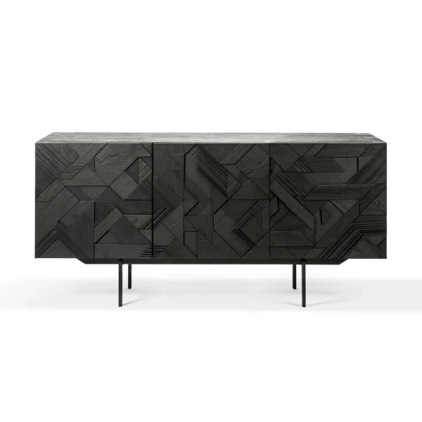 Ethnicraft Teak Graphic Sideboard