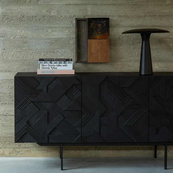 Ethnicraft Teak Graphic Sideboard - Image 2