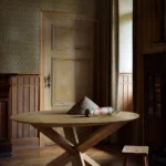 Ethnicraft Oak Circle Dining Table - Image 2
