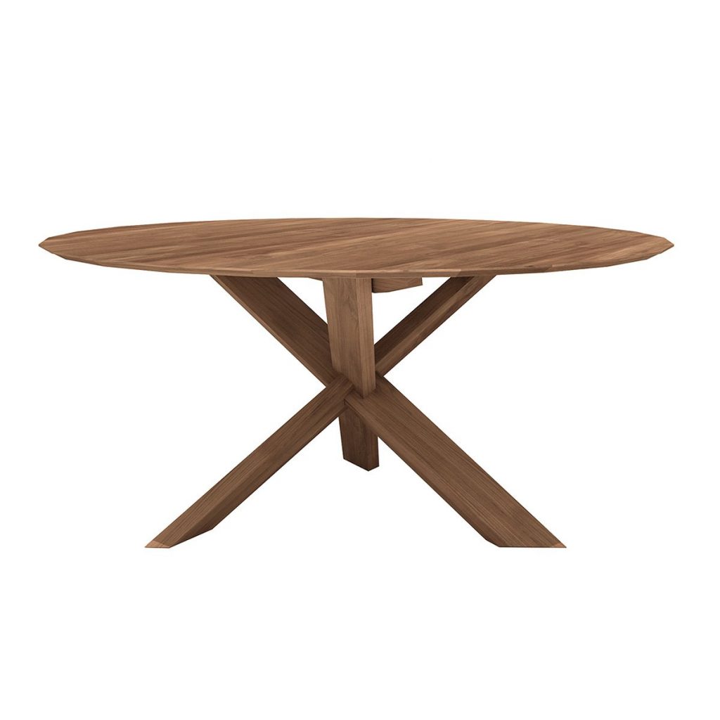 Ethnicraft Oak Circle Dining Table insideout Newcastle
