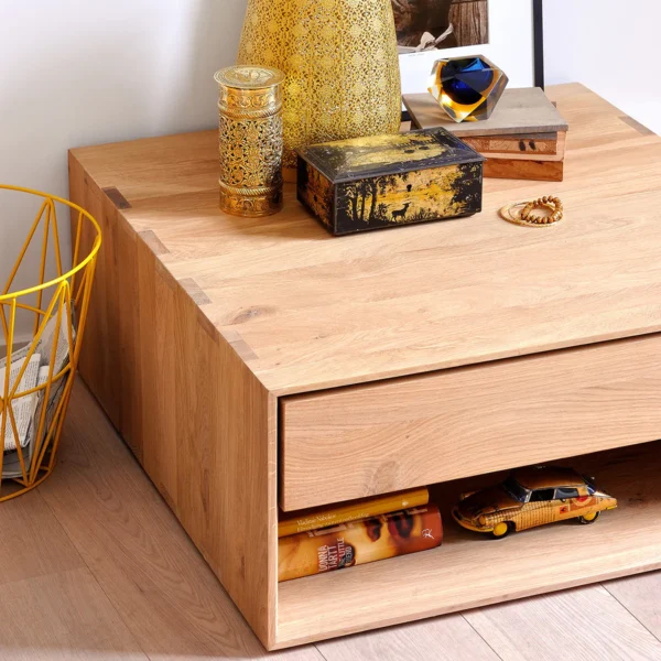 Ethnicraft Oak Nordic Bedside table - Image 2