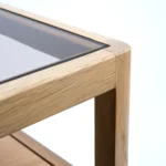 Ethnicraft Oak Spindle Bedside Table - Image 5