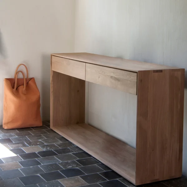 Ethnicraft Nordic 2 Drawer Console - Image 2