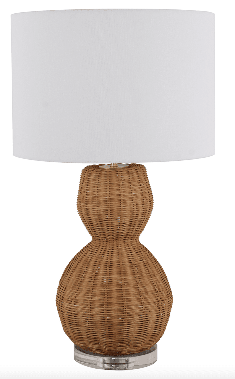 Rattan Table Lamp insideout Newcastle
