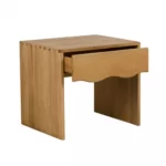 Solstice Wave Bedside | Oak - Image 3