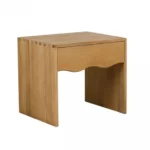 Solstice Wave Bedside | Oak - Image 4