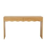 Solstice Wave Console | Oak
