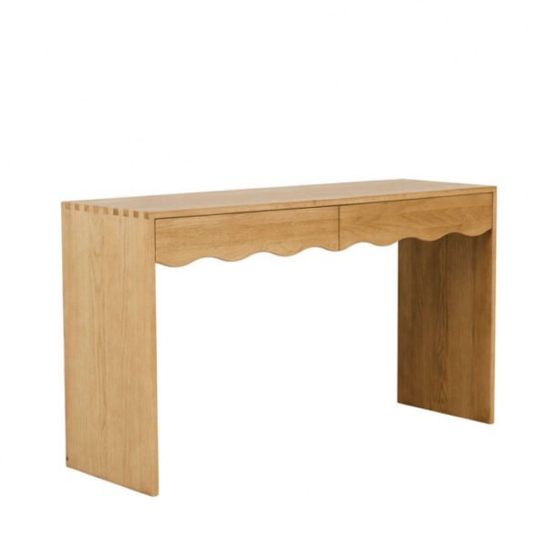 Solstice Wave Console | Oak - Image 4