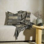 Kentucky Cushion | Black-Straw - Image 3