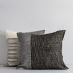 Wilson Cushion | Black-Ecru - Image 2