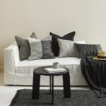 Wilson Cushion | Black-Ecru - Image 8