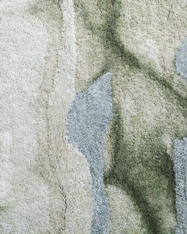 Fayette Round Floor Rug | Sage Multi - Image 4