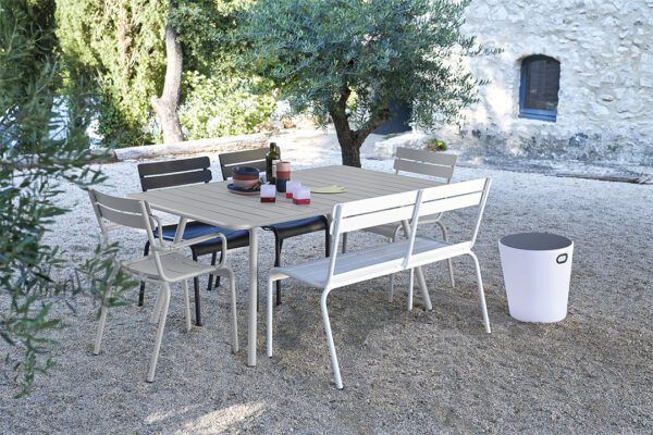 Luxembourg 2/3 Seater bench with Backrest - Image 5