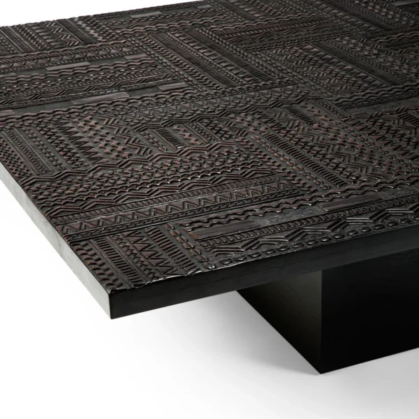 Ethnicraft Teak Ancestors Tabwa Block Coffee Table - Image 4