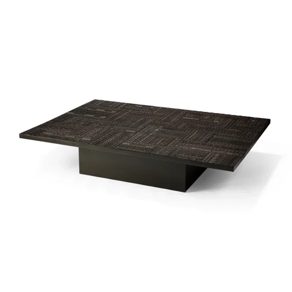 Ethnicraft Teak Ancestors Tabwa Block Coffee Table - Image 5
