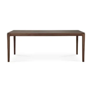 Ethnicraft Teak Bok dining table - varnished - brown