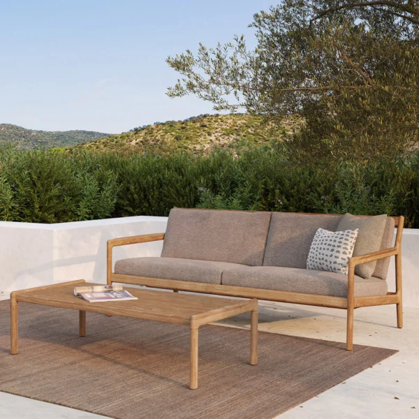 Ethnicraft Teak Jack Outdoor Coffee Table - Image 2