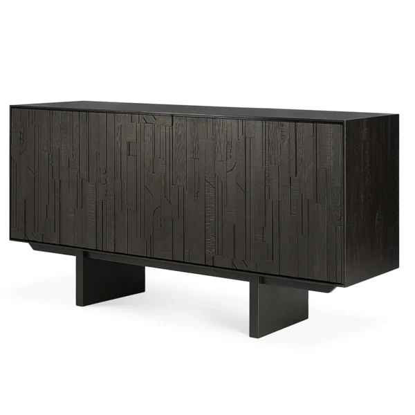 Ethnicraft Teak Mosaic Sideboard - Image 3
