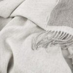 Tuwi Pure Reversible Eco Throw Light Grey - Image 3
