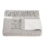 Tuwi Pure Reversible Eco Throw Light Grey
