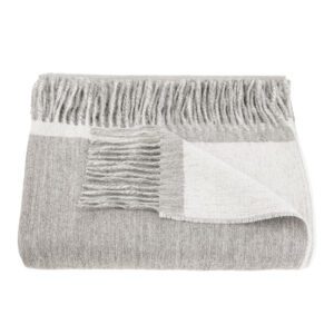 Tuwi Pure Reversible Eco Throw Light Grey