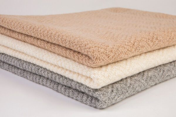 Tuwi Wave Baby Blanket Beige - Image 3