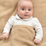 Tuwi Wave Baby Blanket Beige - Image 2