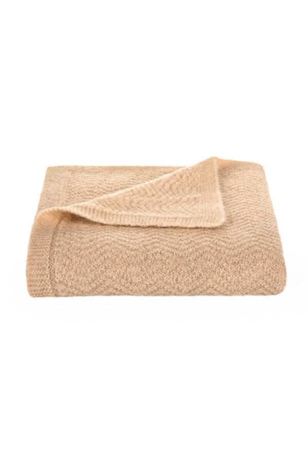 Tuwi Wave Baby Blanket Beige