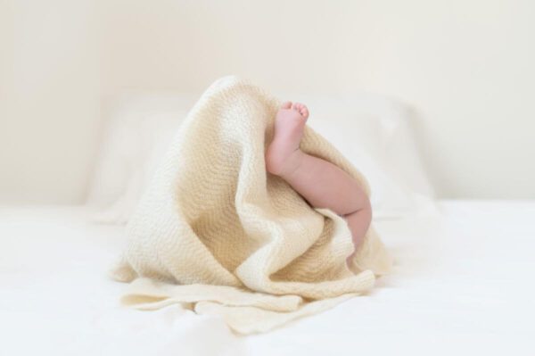 Tuwi Wave Baby Blanket Cream - Image 2