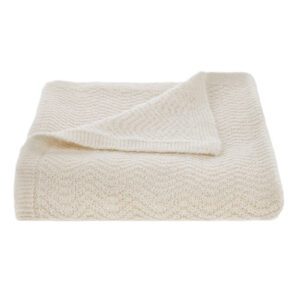 Tuwi Wave Baby Blanket Cream