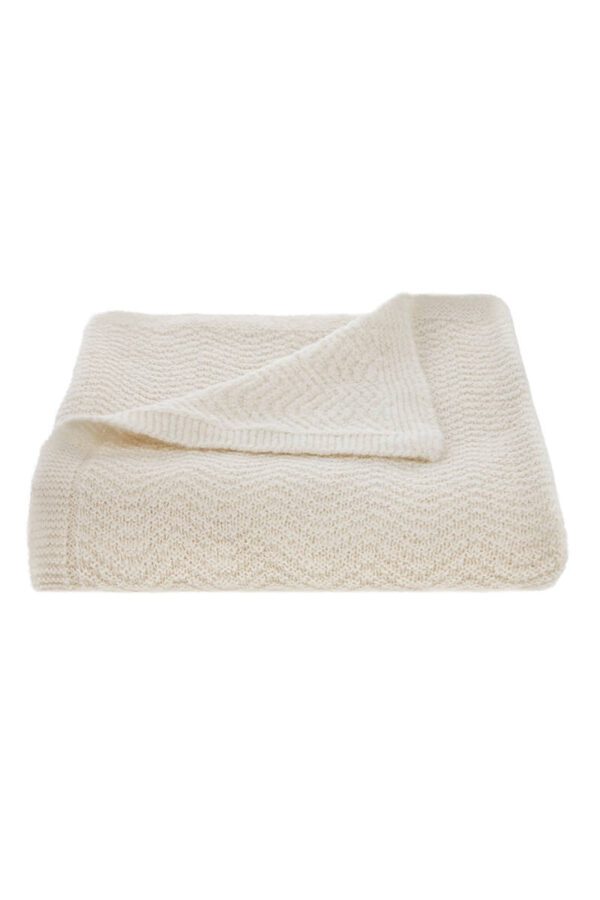Tuwi Wave Baby Blanket Cream
