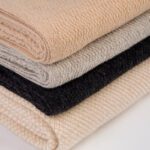 Wave Knitted Throw in Charcoal - Image 3